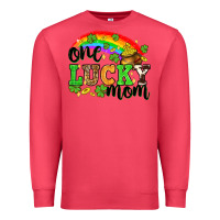 Cardinal One lucky mom St. Patricks Day Premium Sweatshirt - Neo Western