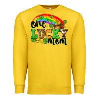 Lemon One lucky mom St. Patricks Day Premium Sweatshirt - Neo Western