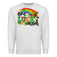 Oatmeal Heather One lucky mom St. Patricks Day Premium Sweatshirt - Neo Western