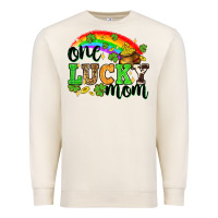 Sandshell One lucky mom St. Patricks Day Premium Sweatshirt - Neo Western