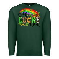 Sports Green One lucky mom St. Patricks Day Premium Sweatshirt - Neo Western