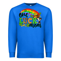 True Royal One lucky mom St. Patricks Day Premium Sweatshirt - Neo Western