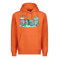 Carrot winter Christmas tree cakes coffee Premium Hoodie - Jasminsmagicworld