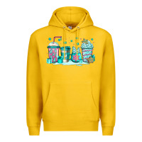 Lemon winter Christmas tree cakes coffee Premium Hoodie - Jasminsmagicworld