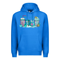 True Royal winter Christmas tree cakes coffee Premium Hoodie - Jasminsmagicworld