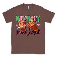 Chestnut Naturally unbothered afro nails Classic Tee - RanaPortraitStore