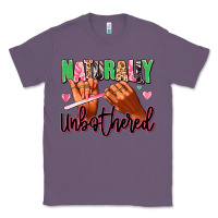 Lavender Naturally unbothered afro nails Classic Tee - RanaPortraitStore
