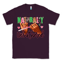 Plum Naturally unbothered afro nails Classic Tee - RanaPortraitStore
