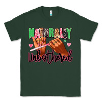 Sports Green Naturally unbothered afro nails Classic Tee - RanaPortraitStore