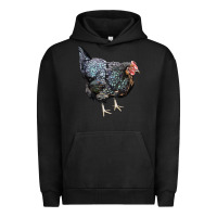 Pigment Black jersey giant chicken Urban Hoodie - LillyAllenDesigns