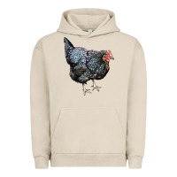 Pigment French Oak jersey giant chicken Urban Hoodie - LillyAllenDesigns