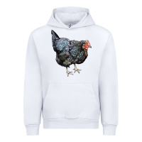 White jersey giant chicken Urban Hoodie - LillyAllenDesigns