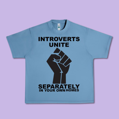 Introverts Unite Seperately In Your Own Homes Urban Heavy Tee Designed By Bettercallsaul
