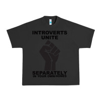 Pigment Black introverts unite seperately in your own homes Urban Heavy Tee - Bettercallsaul