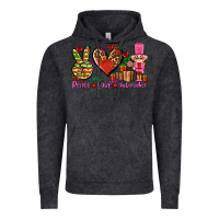 Vintage Black peace love nutcraker Vintage Hoodie - AdoDesignShop