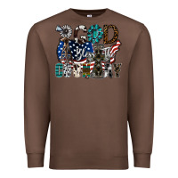 Chestnut god bless the country Premium Sweatshirt - SublimationCraftShop