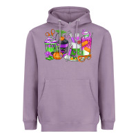 Lavender Halloween Nurse Coffee Cups Heavyweight Hoodie - texasbilliewilder