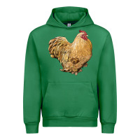 Emerald cochin rooster Urban Hoodie - LillyAllenDesigns