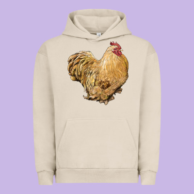 Cochin Rooster Urban Hoodie Designed By Lillyallendesigns