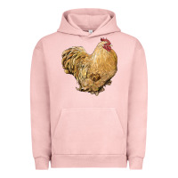 Pigment Salmon cochin rooster Urban Hoodie - LillyAllenDesigns