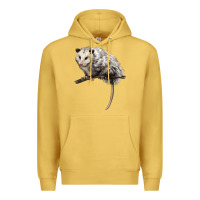 Antique Gold opossum Premium Hoodie - LillyAllenDesigns