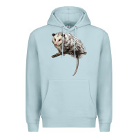 Blue Mist opossum Premium Hoodie - LillyAllenDesigns