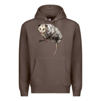 Coffee opossum Premium Hoodie - LillyAllenDesigns