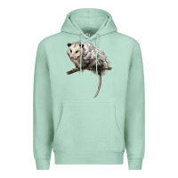 Seafoam opossum Premium Hoodie - LillyAllenDesigns