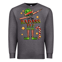 Charcoal Heather im the badass elf Premium Sweatshirt - FaDigitalArtStudio