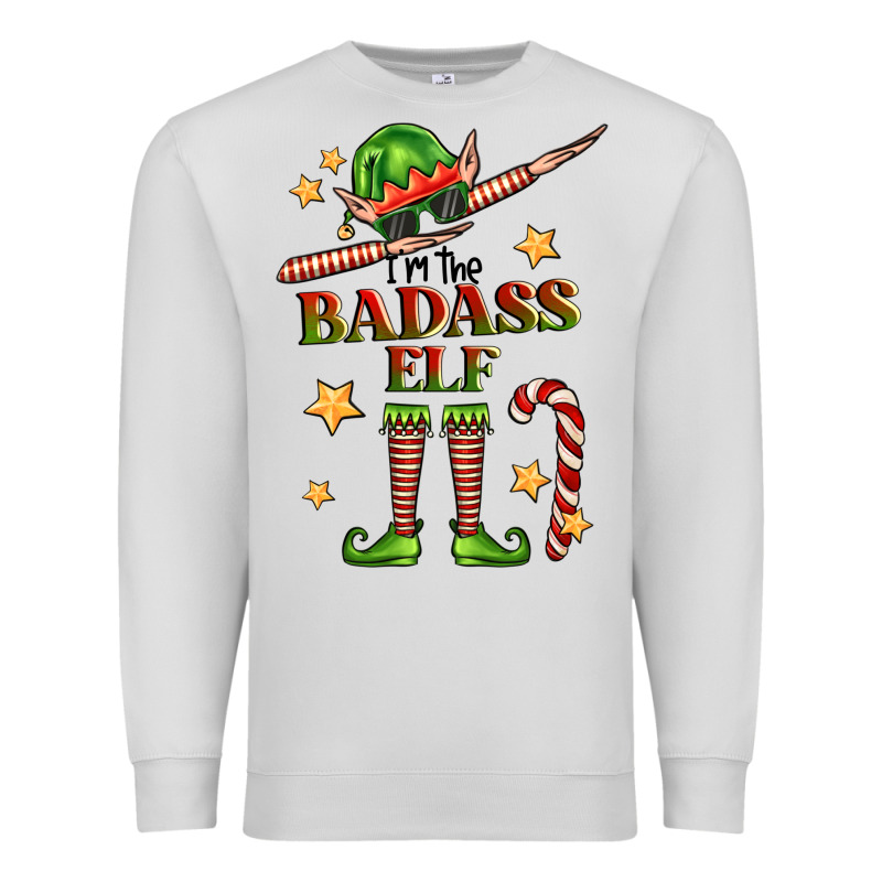 Im The Badass Elf Premium Sweatshirt by FaDigitalArtStudio | Teevron