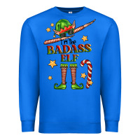 True Royal im the badass elf Premium Sweatshirt - FaDigitalArtStudio