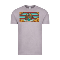 Vintage Zinc bucking bronco aztec shape license plate Vintage Tee - Artiststas