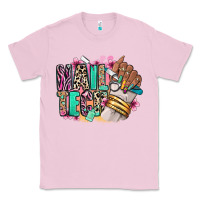 Bubblegum Pink Nail Tech afro nail art Classic Tee - RanaPortraitStore