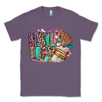 Lavender Nail Tech afro nail art Classic Tee - RanaPortraitStore