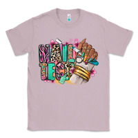 Lilac Nail Tech afro nail art Classic Tee - RanaPortraitStore