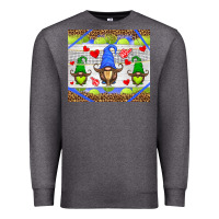 Charcoal Heather western tennis gnome Premium Sweatshirt - HRA Design Shop