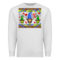 Oatmeal Heather western tennis gnome Premium Sweatshirt - HRA Design Shop