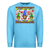 Ocean Blue western tennis gnome Premium Sweatshirt - HRA Design Shop