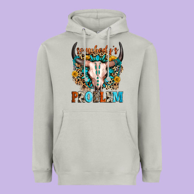 Somebody's Problem Heavyweight Hoodie Designed By Zillion Design Studio