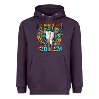 Plum somebody's problem Heavyweight Hoodie - Zillion Design Studio
