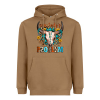 Toasted Coconut somebody's problem Heavyweight Hoodie - Zillion Design Studio