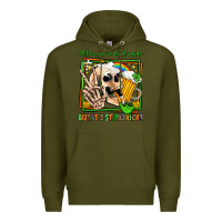 Army Green when you're dead inside but it's st patricks Premium Hoodie - Jasminsmagicworld