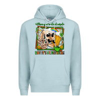 Blue Mist when you're dead inside but it's st patricks Premium Hoodie - Jasminsmagicworld