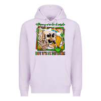 Lilac when you're dead inside but it's st patricks Premium Hoodie - Jasminsmagicworld