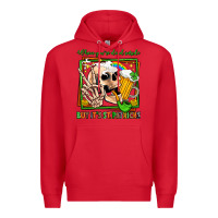 Red when you're dead inside but it's st patricks Premium Hoodie - Jasminsmagicworld