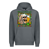 Rock when you're dead inside but it's st patricks Premium Hoodie - Jasminsmagicworld