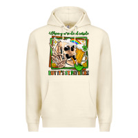 Sandshell when you're dead inside but it's st patricks Premium Hoodie - Jasminsmagicworld