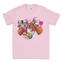 Bubblegum Pink Pink and white sneaker girl Classic Tee - RanaPortraitStore