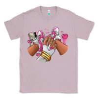 Lilac Pink and white sneaker girl Classic Tee - RanaPortraitStore