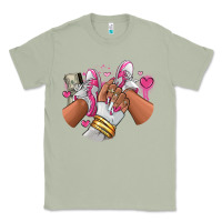 Matcha Pink and white sneaker girl Classic Tee - RanaPortraitStore